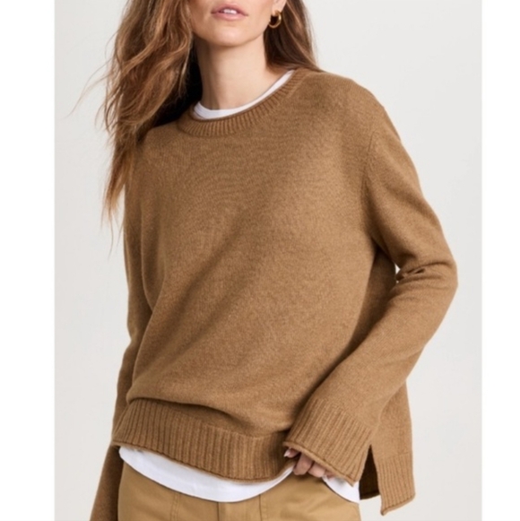 Jenni Kayne Sweaters - Jenni Kayne Brown Lightweight Knit Everyday Sweater